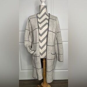 Apt. 9 Plaid PM Cardigan